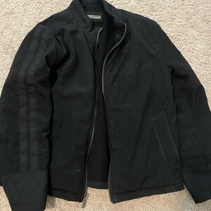 Kenneth Cole Reaction Black Bomber Jacket